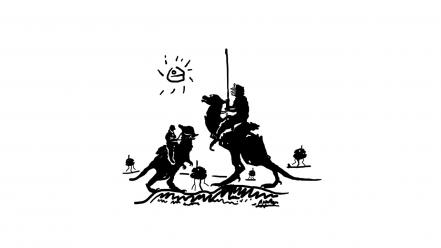 Funny han solo hoth picasso dom quixote wallpaper