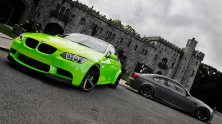 Green cars bmw m3 vorsteiner gtrs3 car wallpaper