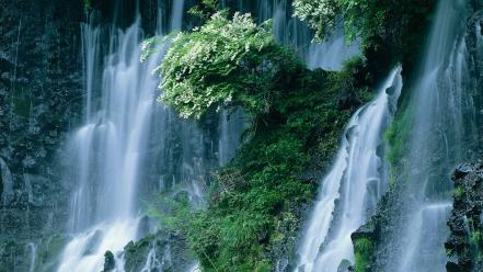 Japan waterfalls wallpaper