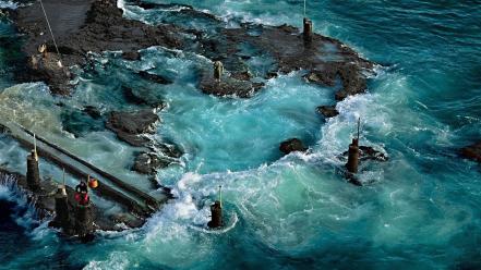 Lebanon aerial photography sea wallpaper