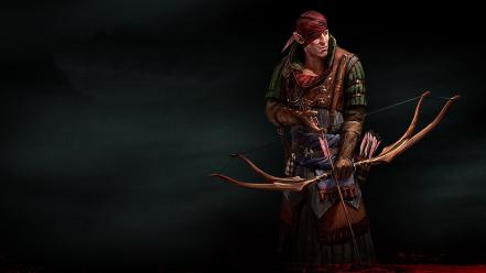 Of kings archery bow weapon elven captian wallpaper