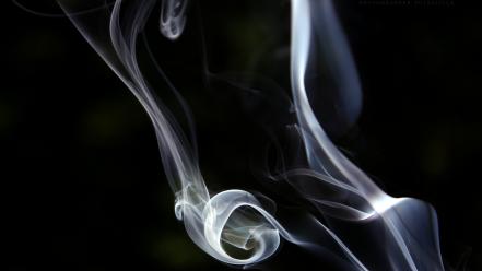 Abstract smoke wallpaper