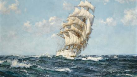 Battles paintings pirates sea ships wallpaper