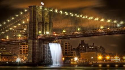 Brooklyn bridge new york city usa bridges cityscapes wallpaper