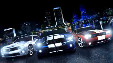 Camaro dodge challenger shelby mustang automobiles cars wallpaper