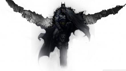 Arkham city batman artwork concept art wallpaper