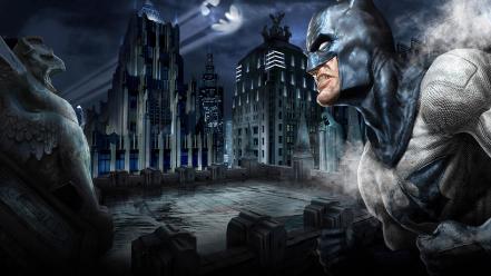 Arkham city batman dc comics wallpaper