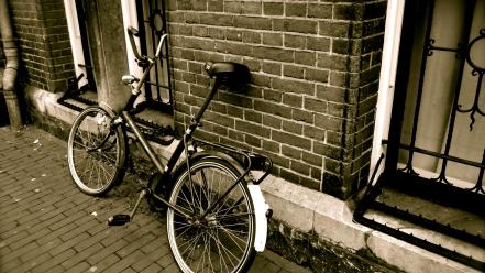 Bicycles bike urban wallpaper