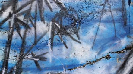 Concrete graffiti wallpaper