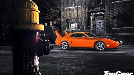 Plymouth superbird custom dodge challenger muscle cars orange wallpaper
