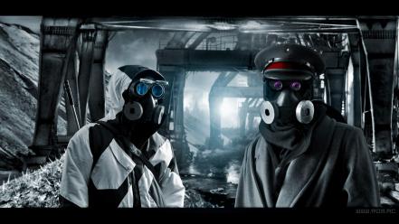 Alexius zee captein fantasy art gas masks wallpaper