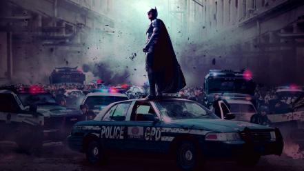 Batman police bats the dark knight rises wallpaper
