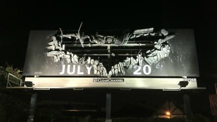 Batman the dark knight rises billboard wallpaper