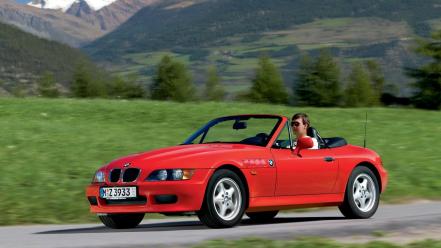Nature red bmw z3 1996 wallpaper