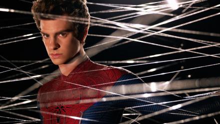 Spider-man web andrew garfield the amazing wallpaper