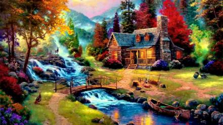 Tales thomas kinkade wallpaper