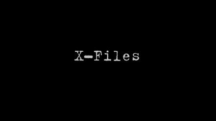 The x-files clean wallpaper