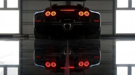 Bugatti veyron garages carbon wallpaper