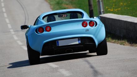 Cars lotus elise sports rear view wallpaper