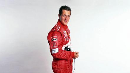 Formula one smiling marlboro michael schumacher driver wallpaper