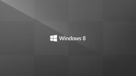 Grey operating systems windows 8 microsoft logo wallpaper