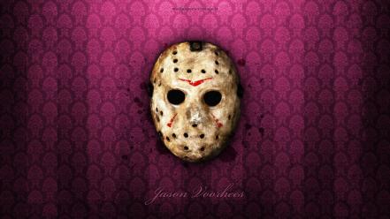 Horror jason friday the 13th hockey mask wallpaper