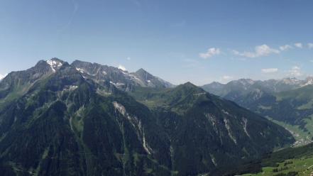 Mountains austria panorama alps wallpaper