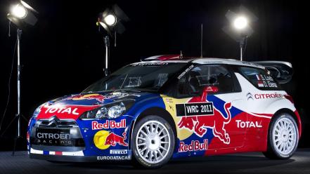 Red bull wrc citroen c4 rally car racing wallpaper