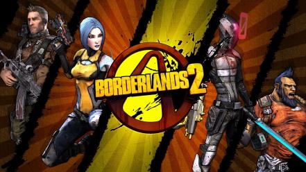 Video games borderlands 2 gunzerker zer0 wallpaper