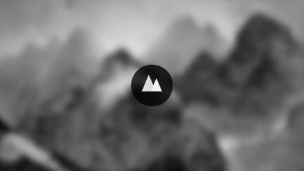 Abstract mountains wallpaper