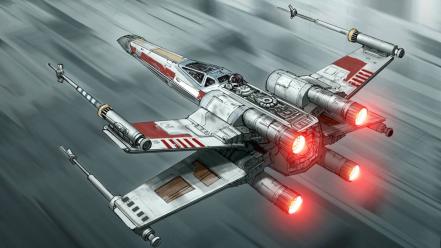 Star wars x-wing fighter wallpaper