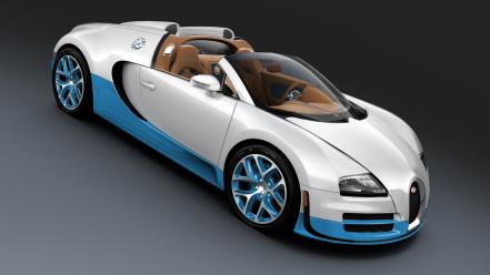 Studio bugatti veyron supercars grand sport light blue wallpaper