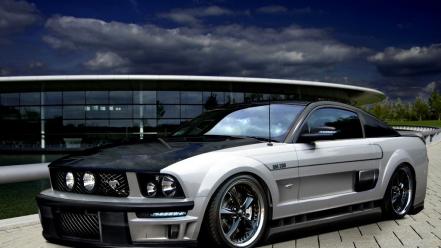 Cars tuning ford mustang 2008 3d tuned wallpaper