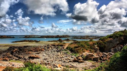 Clouds landscapes nature wallpaper