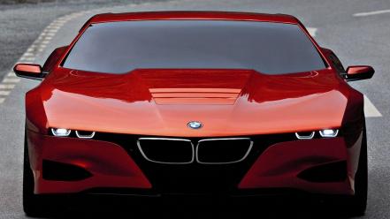 Concept art cars sports orange m1 future wallpaper