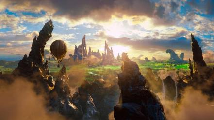 Rock formations oz: the great and powerful wallpaper