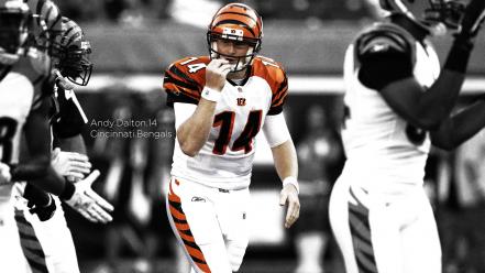 American football cincinnati selective coloring bengals andy dalton wallpaper