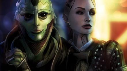 Artwork 3 thane krios drell fan art wallpaper