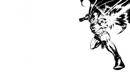 Black and white batman dc comics wallpaper