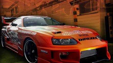 Cars tuning toyota supra 3d twin turbo magazine wallpaper