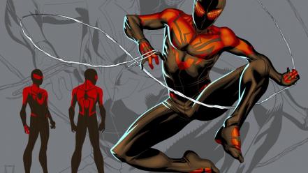 Comics spider-man superheroes marvel scarlet spider ben reilly wallpaper