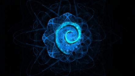 Debian atom gnu/linux wallpaper