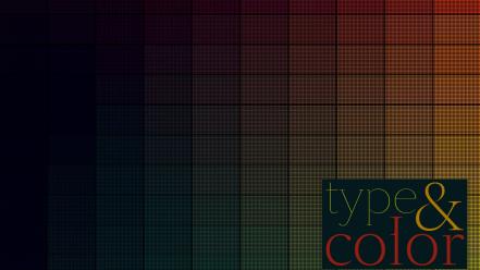 Design patterns typography grid squares color spectrum wallpaper