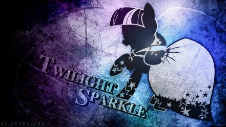 Grunge my little pony twilight sparkle wallpaper