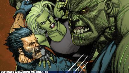 Hulk (comic character) comics wolverine she marvel wallpaper