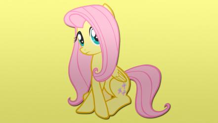 Little pony fluttershy pony: friendship is magic wallpaper