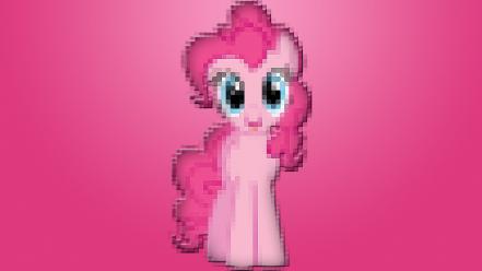 My little pony pinkie pie pixelated wallpaper