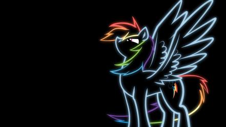 My little pony rainbow dash wallpaper