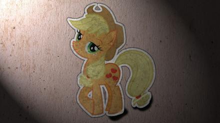 My little pony sticker applejack wallpaper