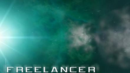 Outer space freelancer wallpaper